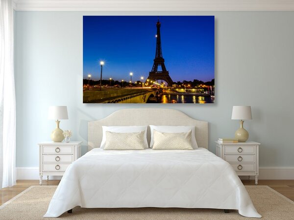Tablou Turnul Eiffel noaptea
