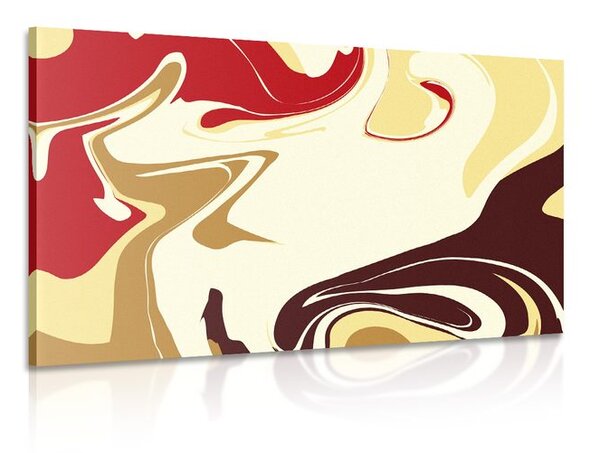 Tablou model abstract de materiale individuale