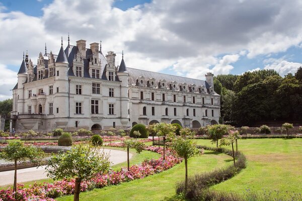 Tablou castel Chenonceau