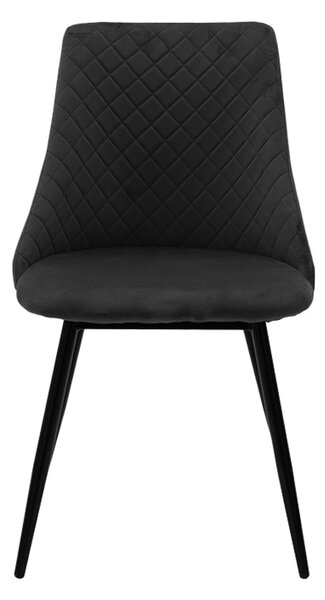 Scaun catifea Giselle Pako World Rosu inchis 52x51x82 cm