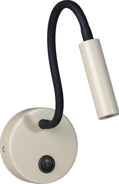 Lampă LED flexibilă de perete Brilagi MAYA LED/3W/230V 4000K bej