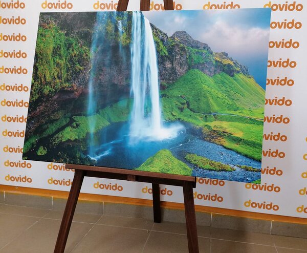 Tablou cascade în Islanda