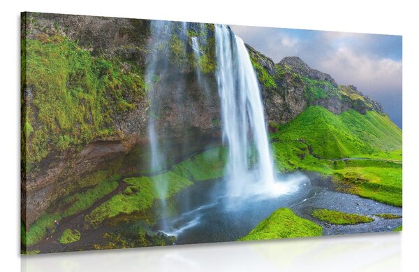 Tablou cascade în Islanda