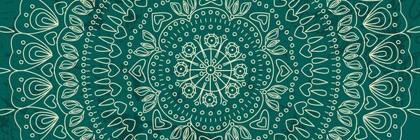 Tablou Mandala desenată manual