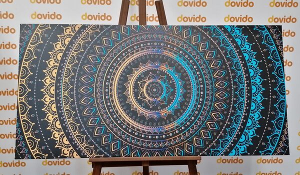 Tablou Mandala cu un model de soare