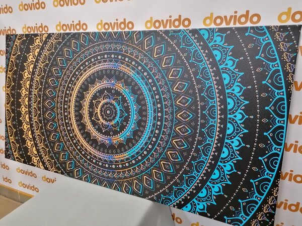 Tablou Mandala cu un model de soare