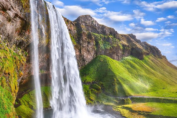 Tablou cascada Seljalandsfoss
