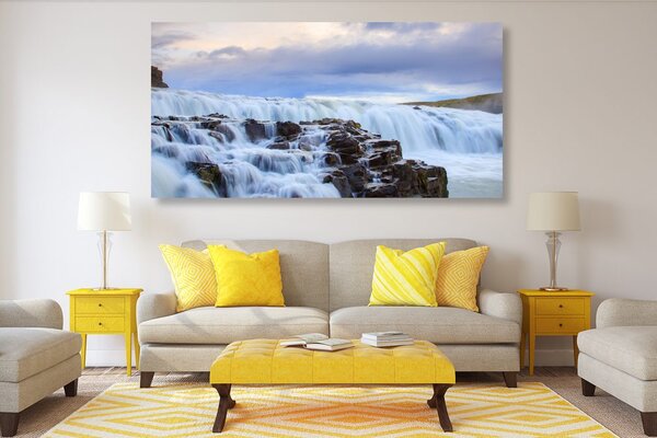 Tablou cascade islandeze