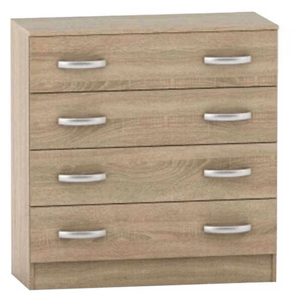 Comoda BETTY 2, stejar sonoma, PAL laminat, 150x39x93 cm
