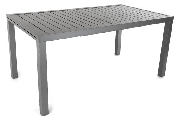 Masa de gradina Mirolo, 160-240 × 89 cm, gri