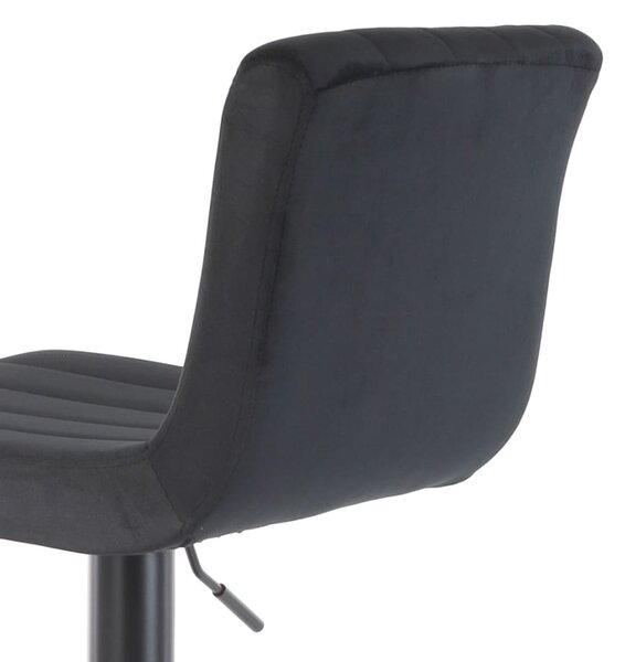 Scaun de bar Fiorela, negru