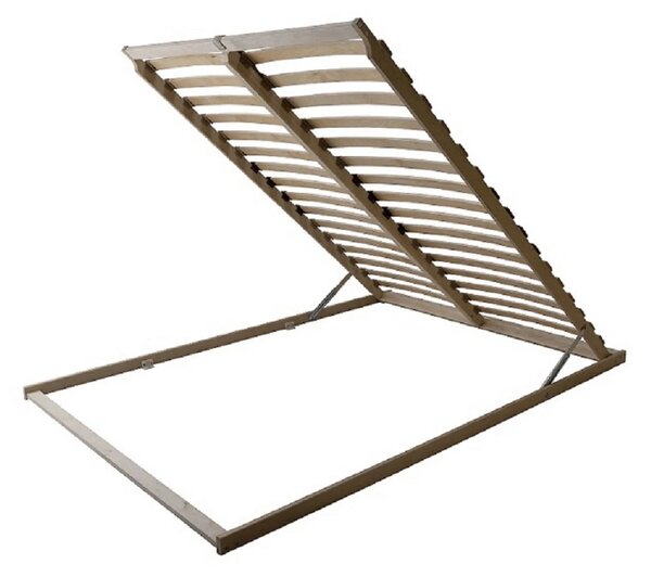 Somiera rabatabila BASIC FLEX FRONT, lemn mesteacan, 32 lamele, 120x20