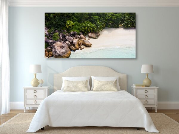 Tablou coastă Seychelles