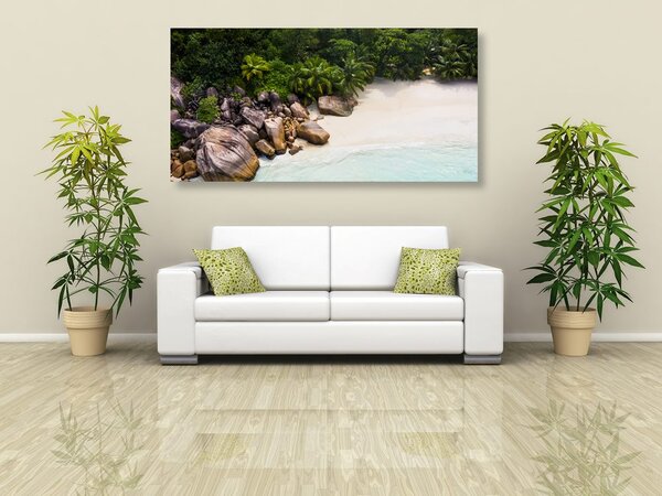 Tablou coastă Seychelles