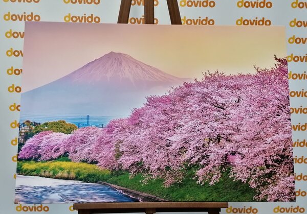 Tablou vulcanul japonez Fuji