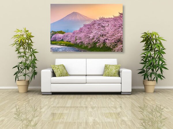 Tablou vulcanul japonez Fuji