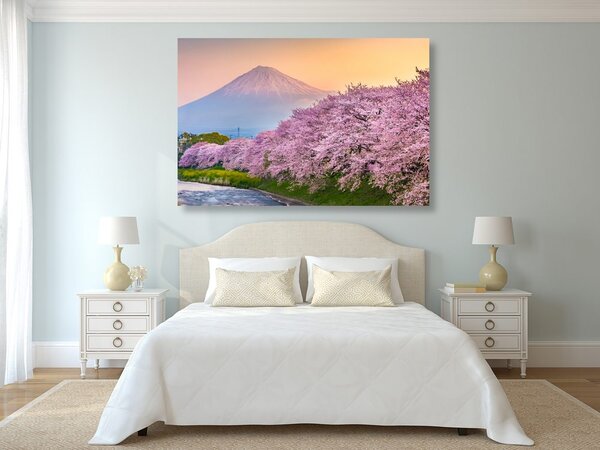 Tablou vulcanul japonez Fuji