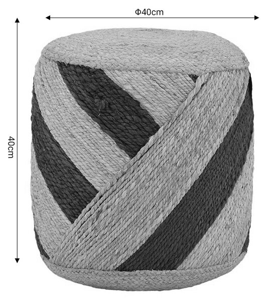 Taburet Relous Boho Pako World Natural 40x40x40 cm