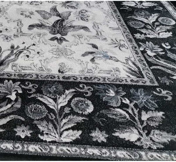 Covor lana Olandia czarny Selectează mărime: 120 X 170