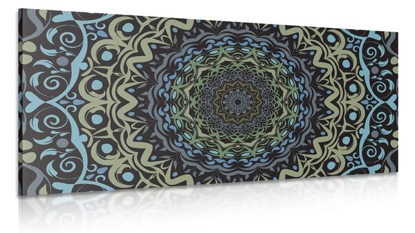 Tablou Mandala abstractă în stilul vintage