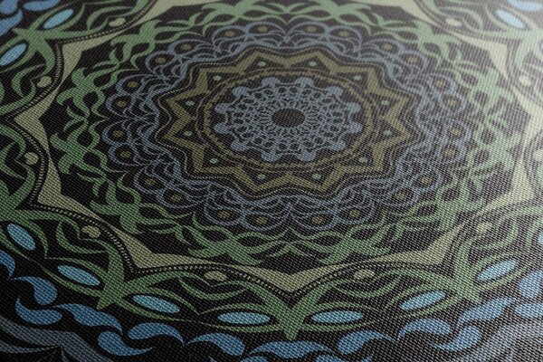 Tablou Mandala abstractă în stilul vintage