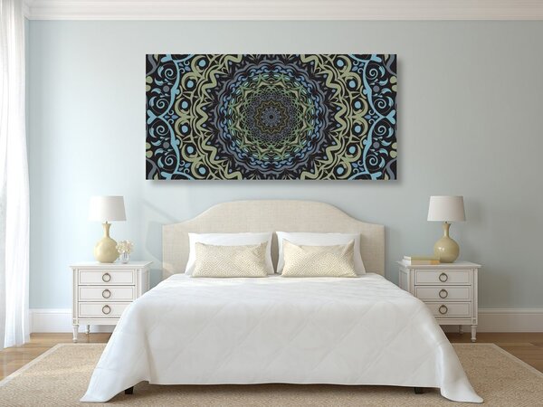 Tablou Mandala abstractă în stilul vintage