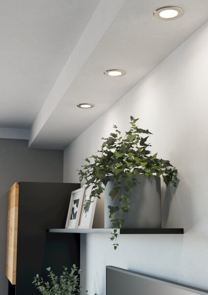 Eglo 901404 - Spot încastrat LED FUEVA, 3,7 W/230 V, diam. 8,8 cm, crom