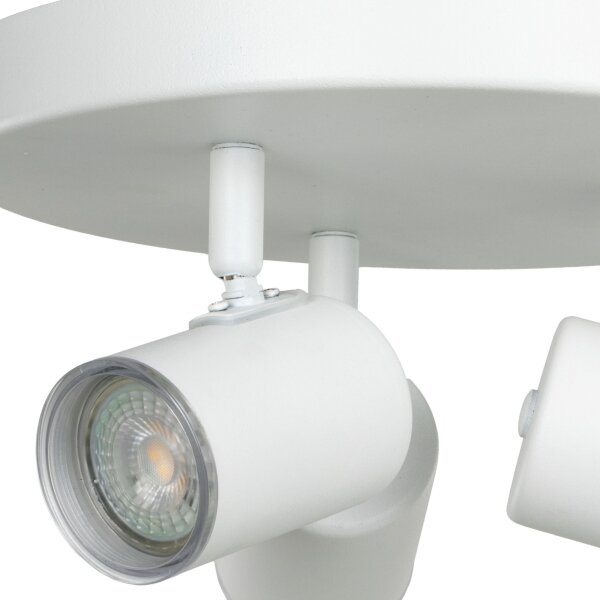 Eglo 901962 - Spot pentru baie CONSUMA, 3x GU10/5W/230V, IP44, alb
