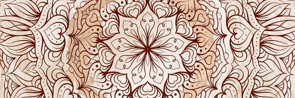 Tablou Mandala etnică abstractă