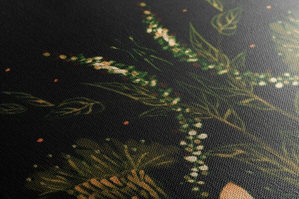 Tablou cu ornament floral