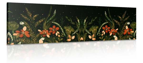 Tablou cu ornament floral