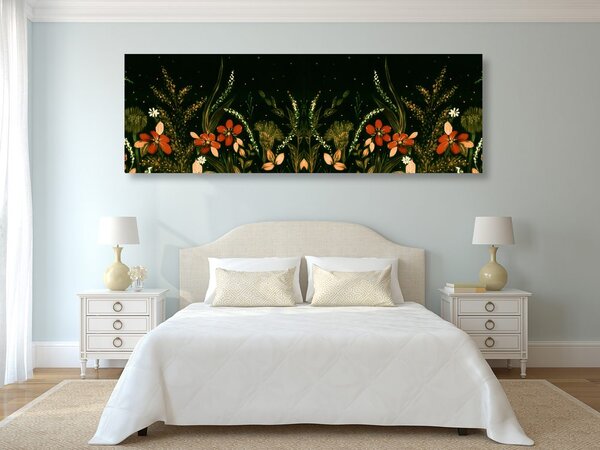 Tablou cu ornament floral
