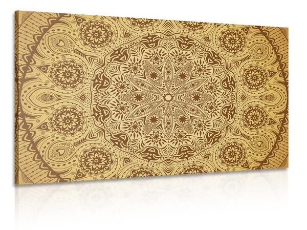 Tablou Mandala ornamentală cu dantelă