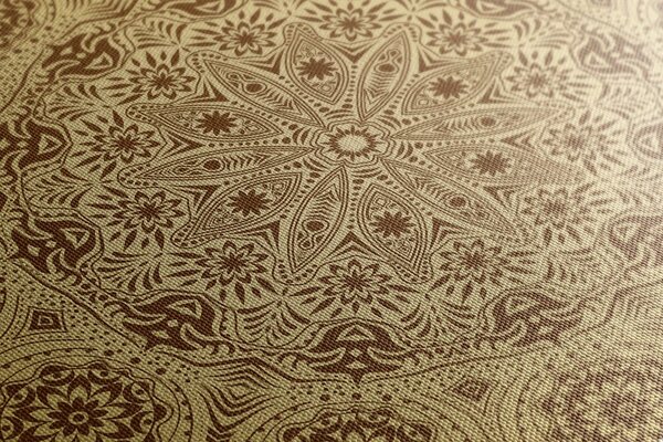 Tablou Mandala ornamentală cu dantelă