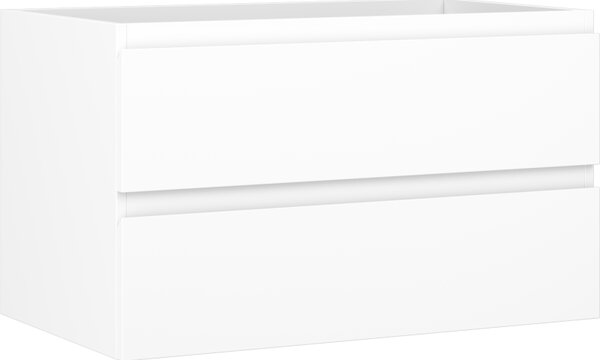 Mexen Orio, mobilier baie 80 cm, 2 sertare, alb mat, 91A10-08047-2-BFF01