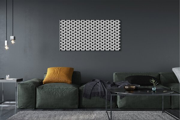 Tablouri canvas hexagoane