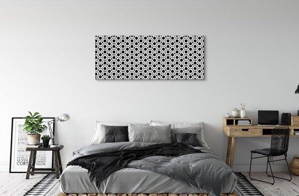 Tablouri canvas hexagoane