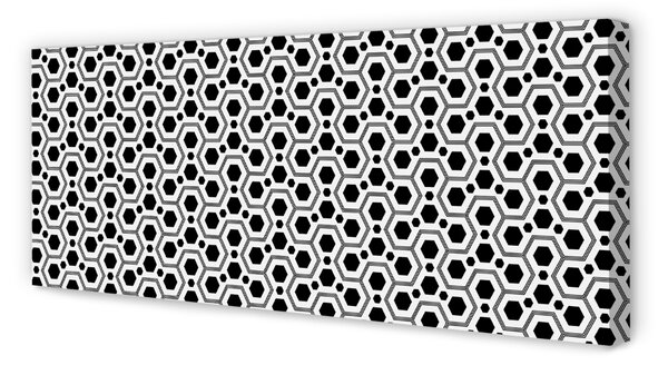 Tablouri canvas hexagoane