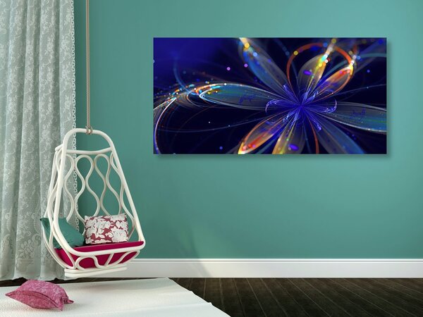 Tablou floare în design virtual