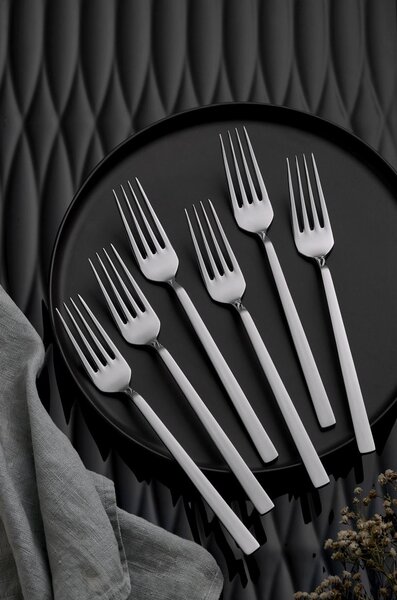 Set tacamuri 30 bucati Deniz30 Crom 21x4.2 cm