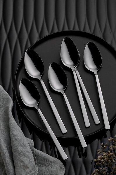 Set tacamuri 30 bucati Deniz30 Crom 21x4.2 cm