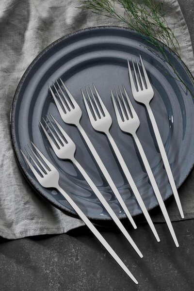 Set tacamuri 30 bucati Mokk30 Crom 21x4.7 cm