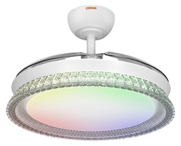 Osram - LED RGB, lumină reglabilă cu ventilator CIERZO LED/35W/230V 3000-6500K + telecomandă