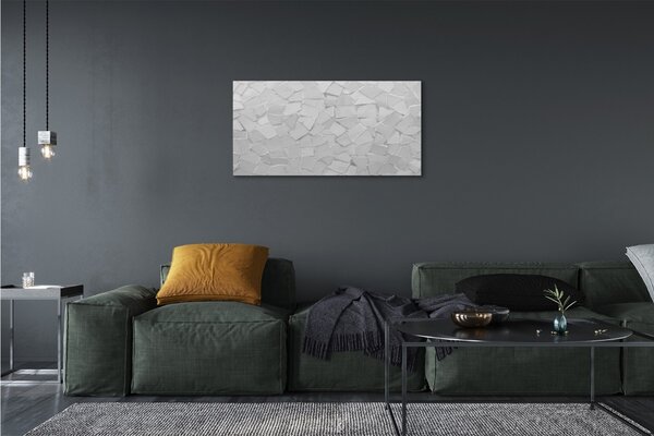 Tablouri canvas poligoane gri