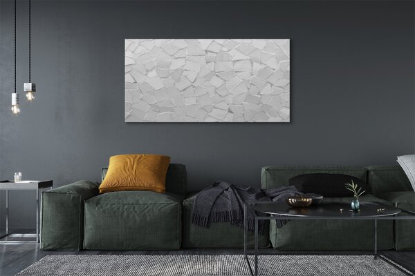 Tablouri canvas poligoane gri