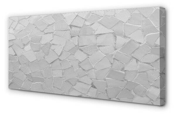 Tablouri canvas poligoane gri