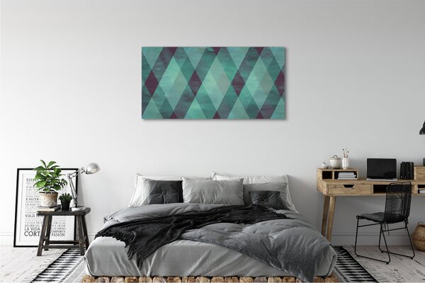 Tablouri canvas Modelul geometric al diamantelor