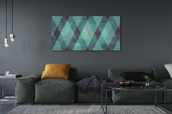 Tablouri canvas Modelul geometric al diamantelor
