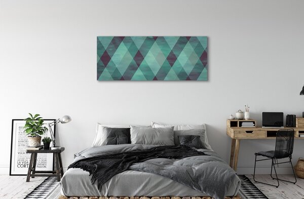 Tablouri canvas Modelul geometric al diamantelor