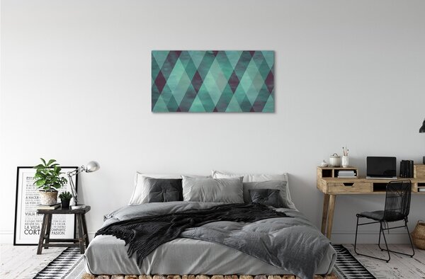 Tablouri canvas Modelul geometric al diamantelor